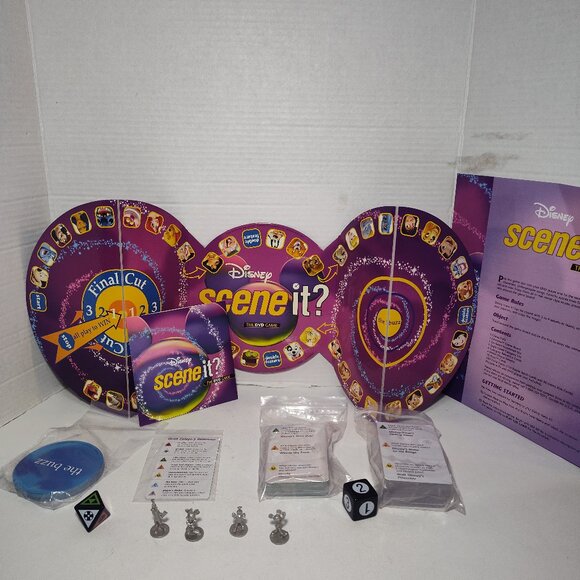 Disney Pixar 2004 Scene It? DVD Family Trivia Board Game – First Edition – EUC - Picture 7 of 9